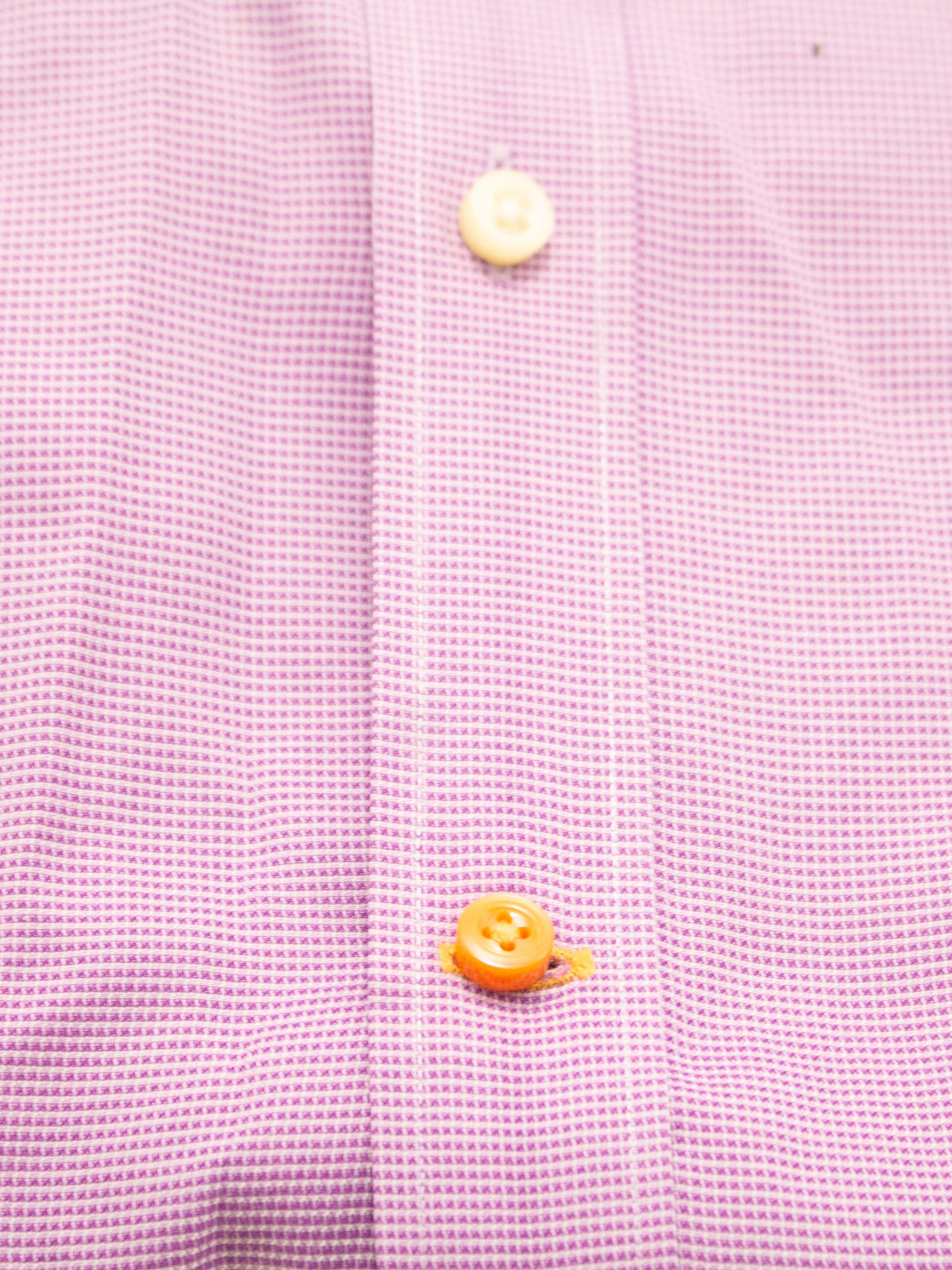 Men's Thomas Dean Purple Flip Cuff Button Down Dress Shirt