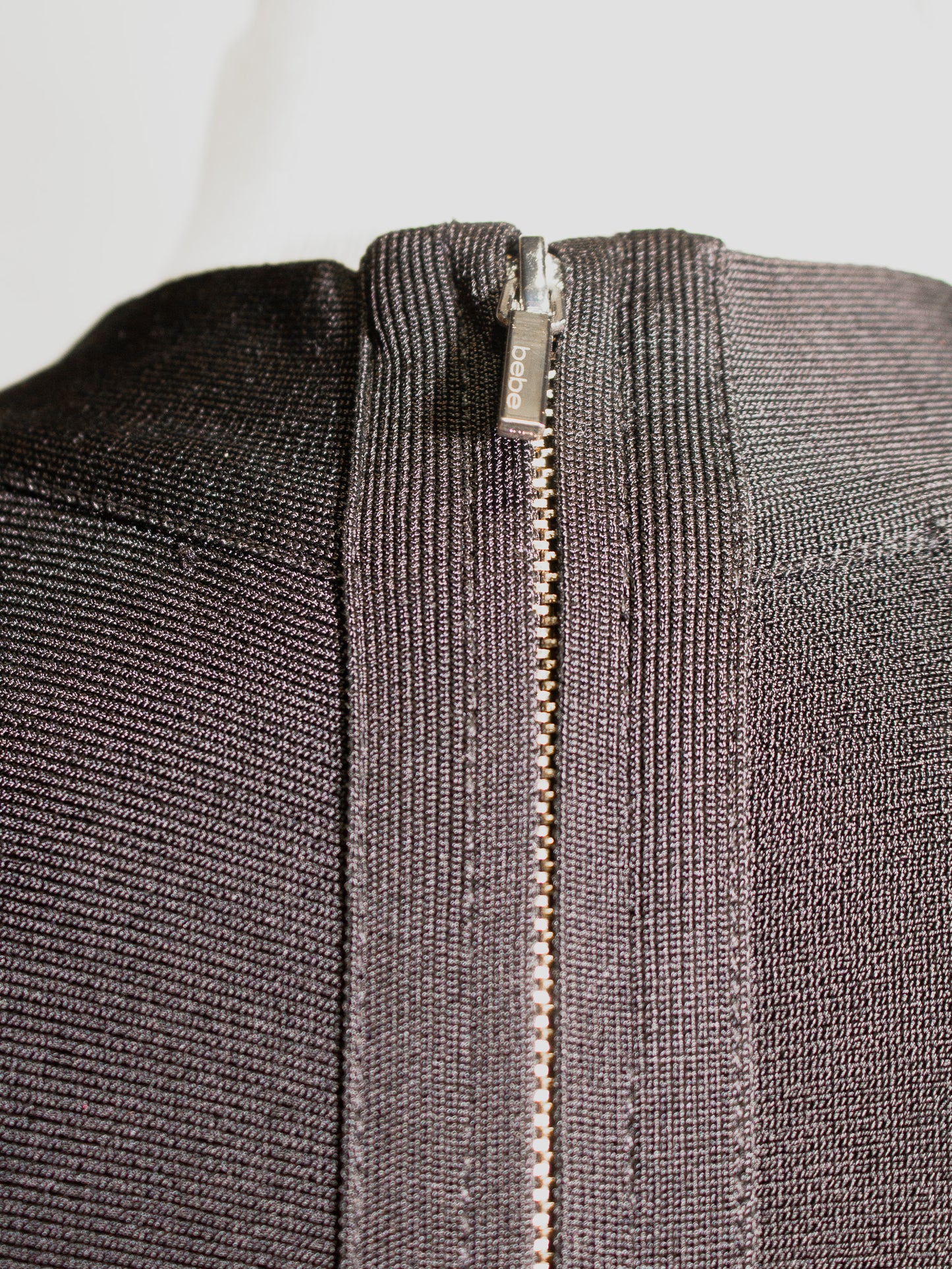 Black Bebe Bandage Dress