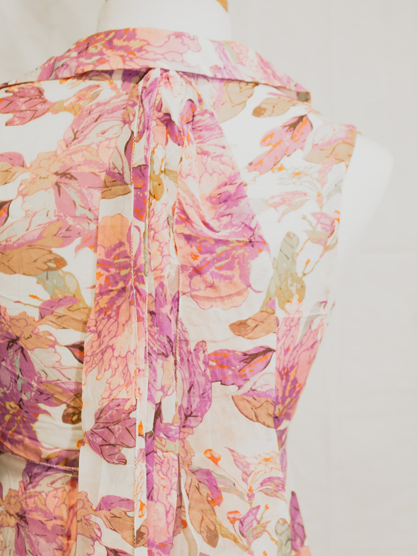 Vintage Vivienne Tam Maxi Dress Floral Dress