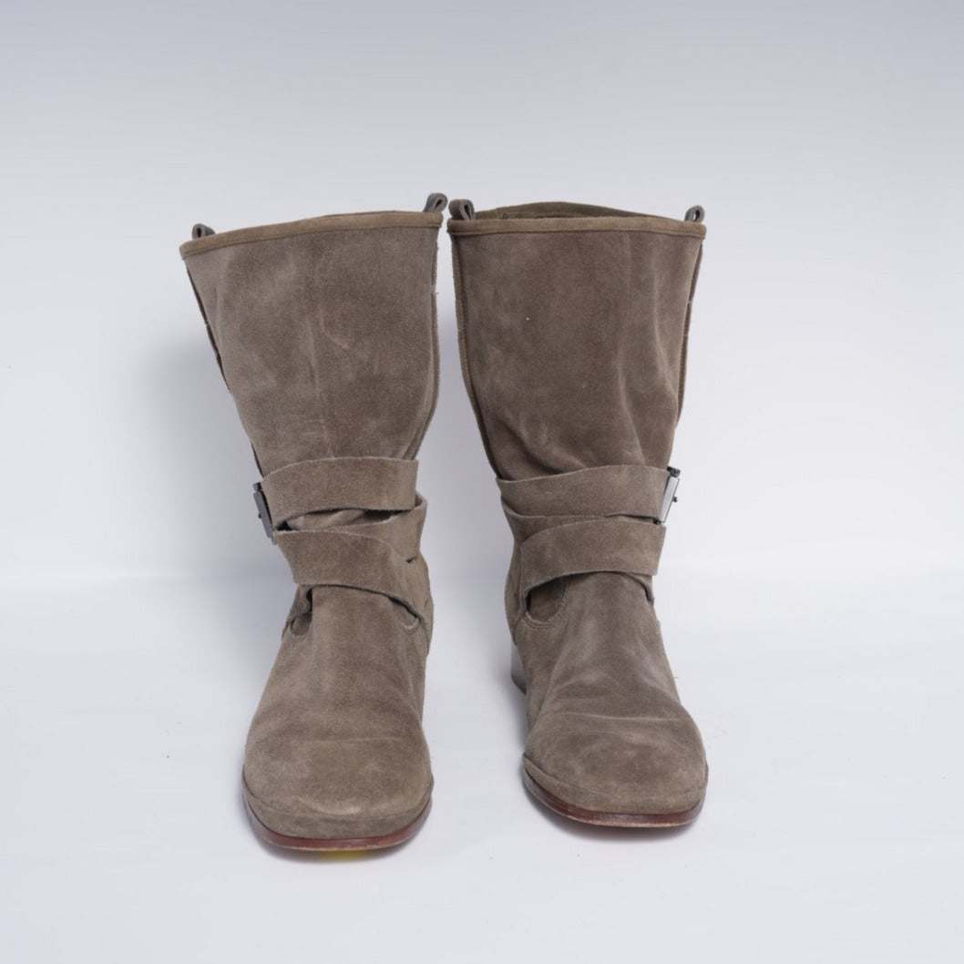 Tan Suede Boots