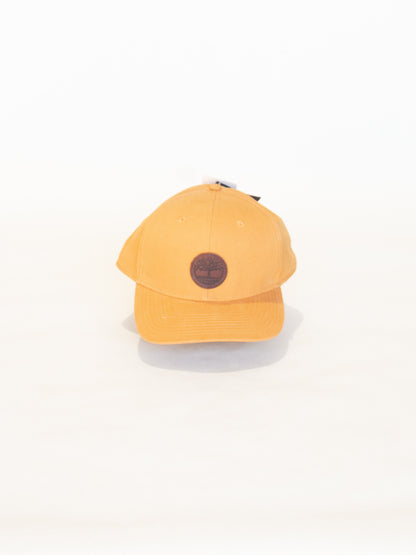 NWT Timberland Cap w/ Brown Leather Patch Logo