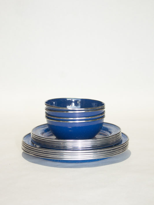 Vintage Blue China Set