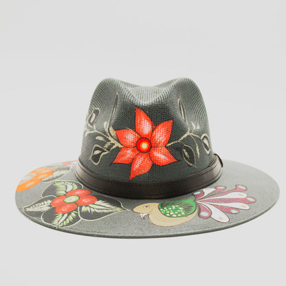 Mexican Hand Painted Fedora