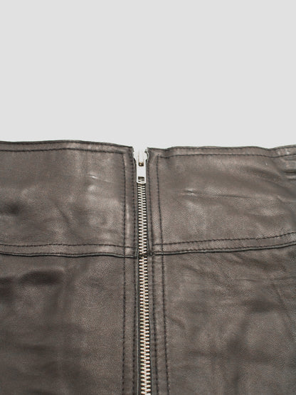 I-N-C Leather Skirt