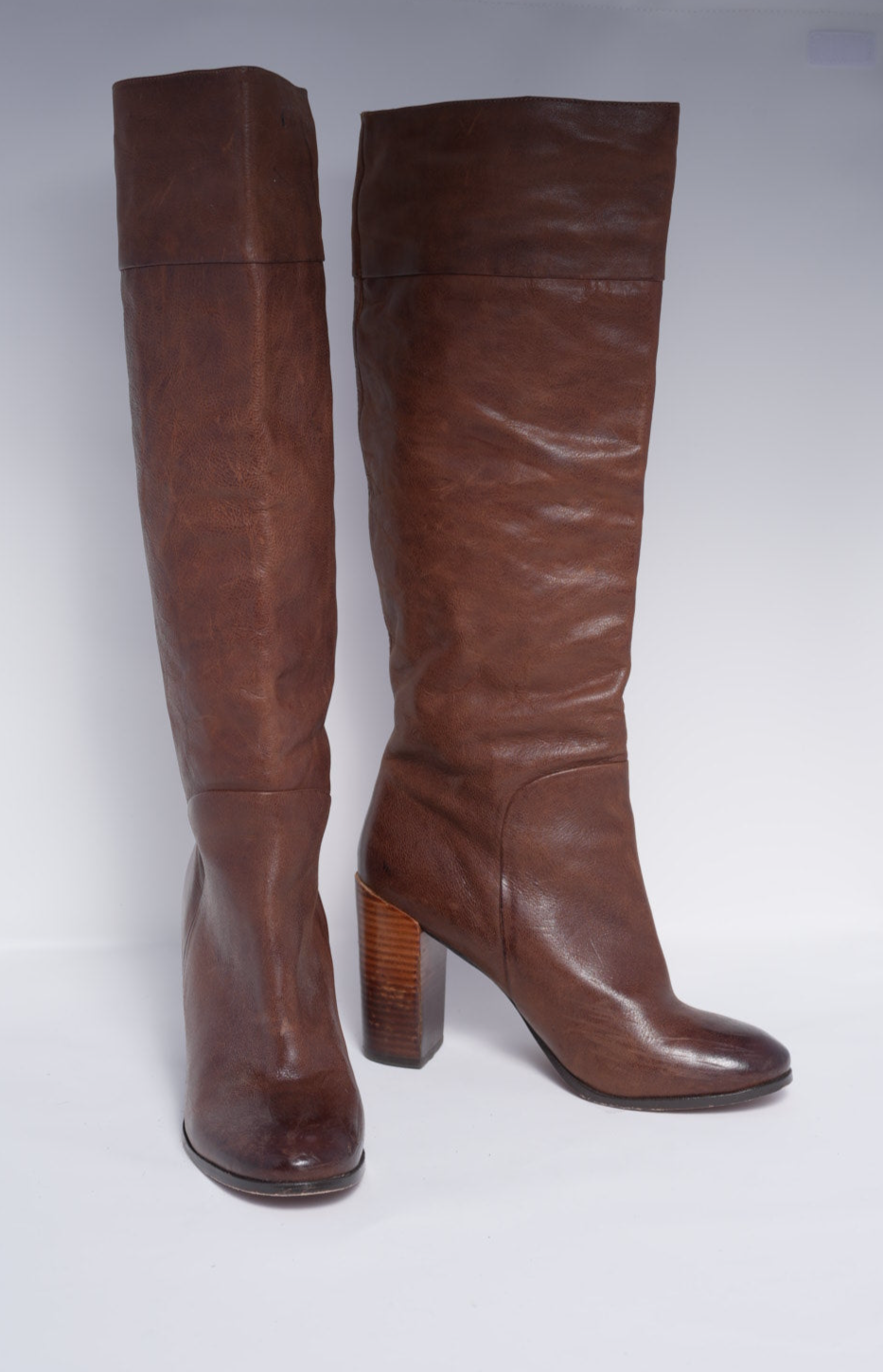 Dolce Vita Makala Cognac Leather Boots