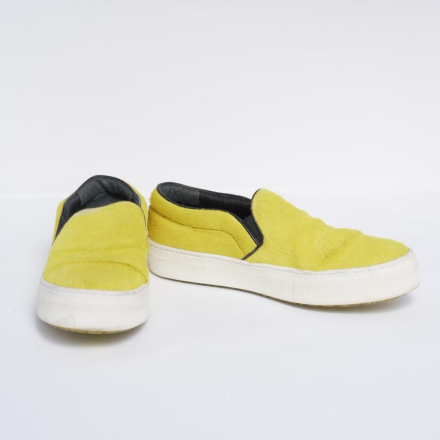 Celine Yellow Slip On Sneakers