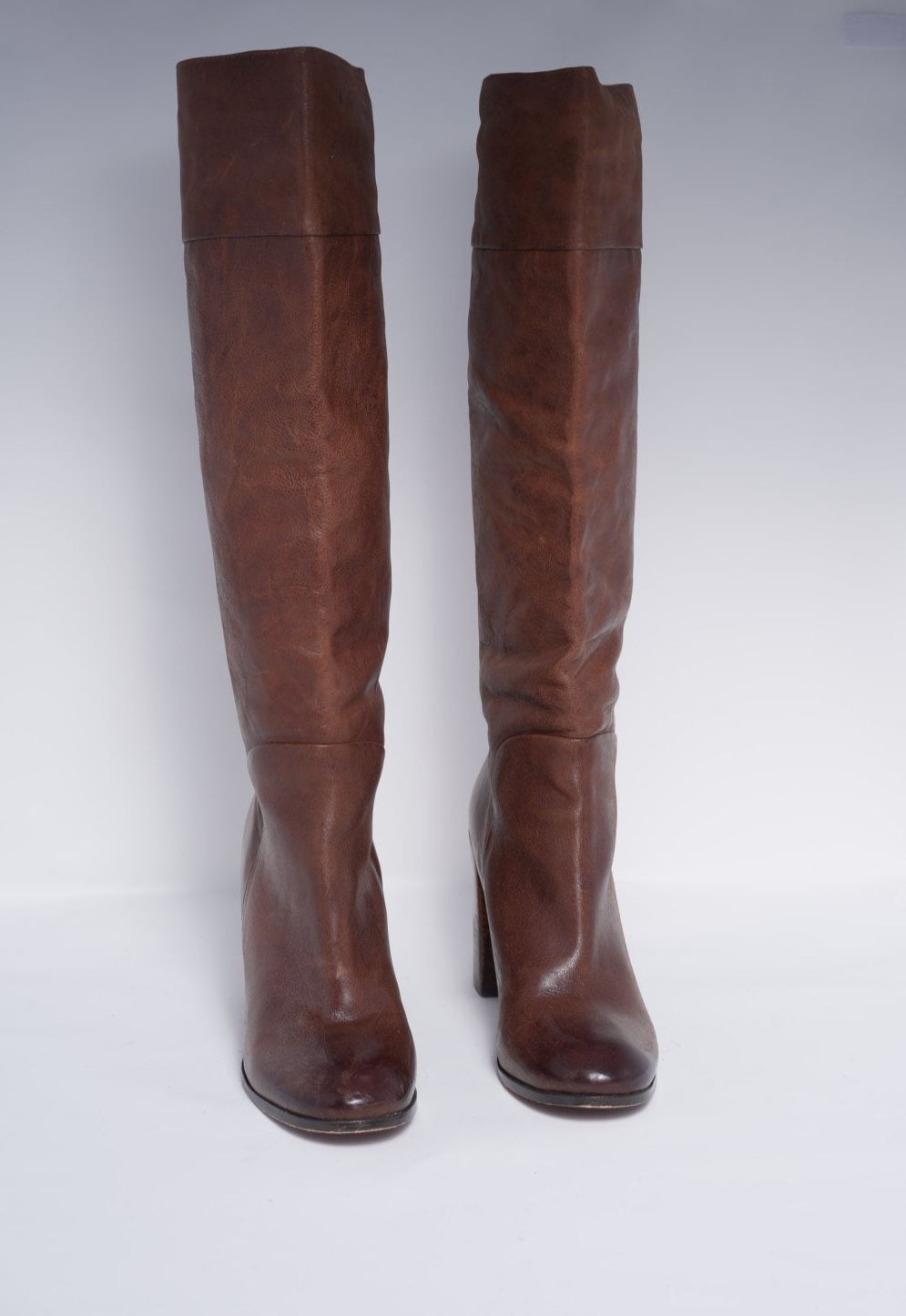 Dolce Vita Makala Cognac Leather Boots